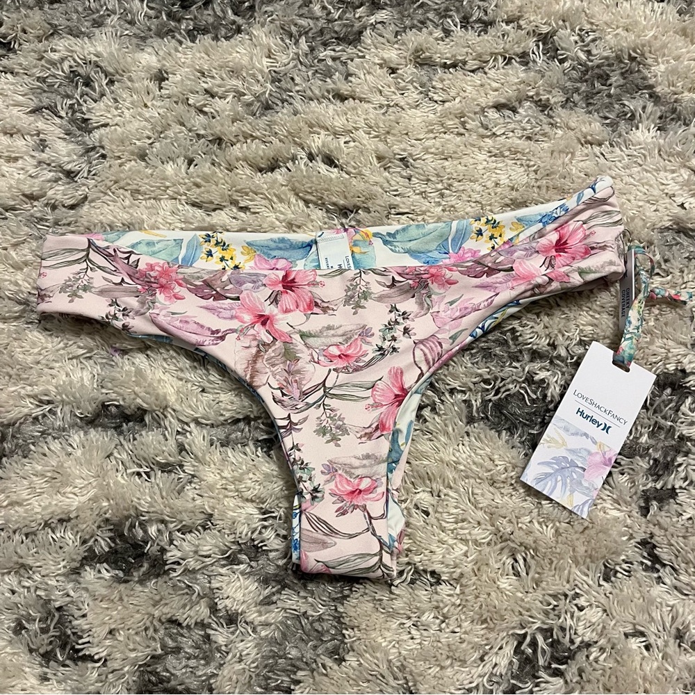 🌈 Hurley Reversible Cheeky Bikini Bottoms